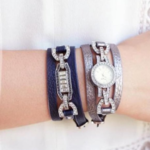 Chloe + Isabel Convertible Watch + Bracelet Set - Picture 2 of 5